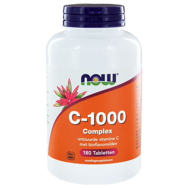 Now Vitamine C 1000 Mg Complex 180 Tabletten Goede Vitamine C