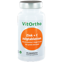 Zink + C zuigtabletten Vitortho