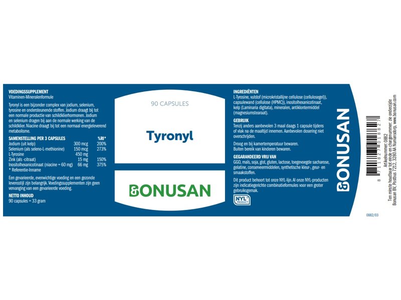 Etiket Bonusan Tyronyl 90