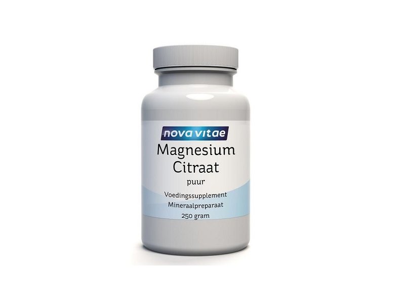 Nova Vitae Magnesium Citraat poeder